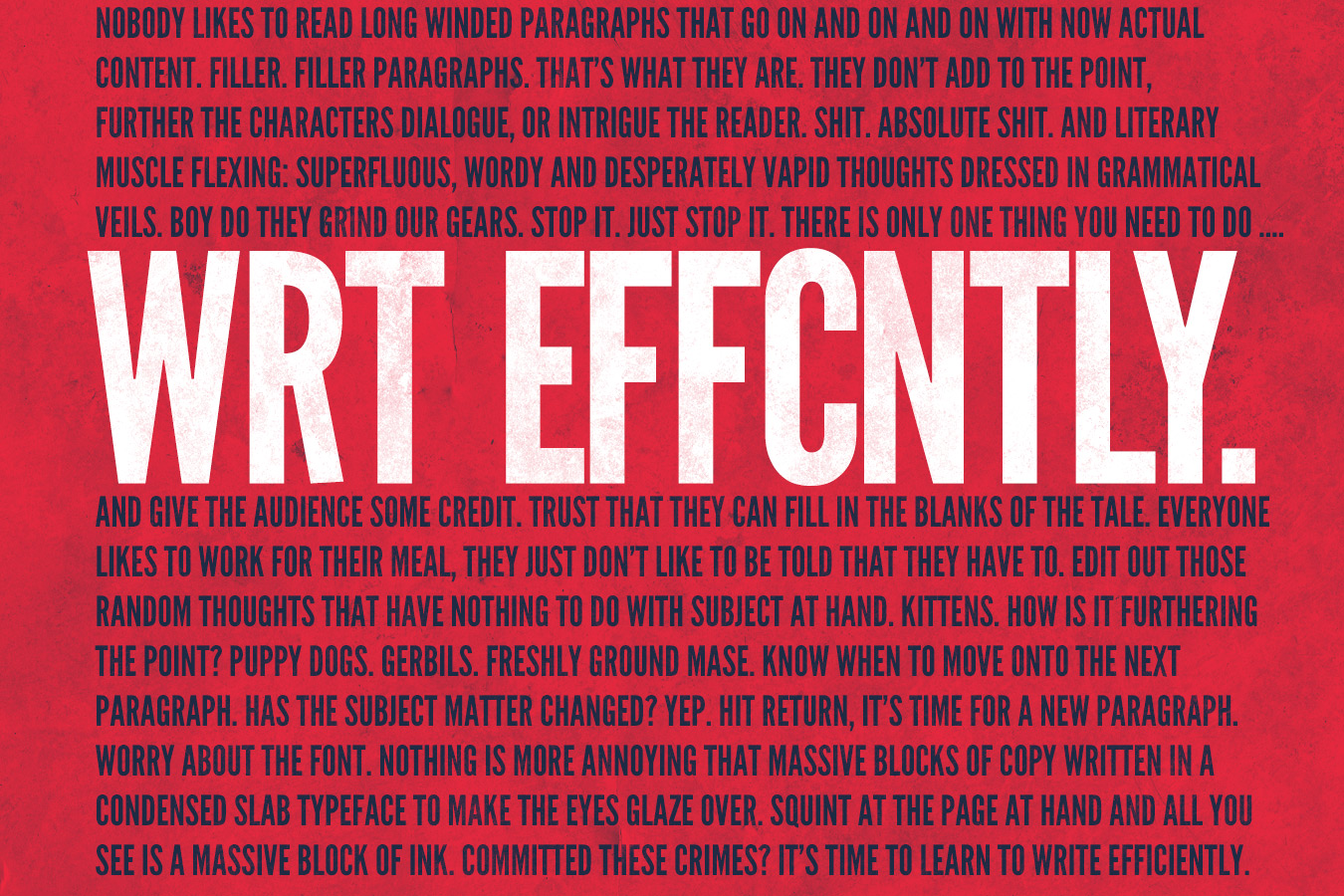 We’re Not Wordy We’re Not Wordy
